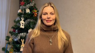 Анастасия Стежко поздравила подопечных с Рождеством